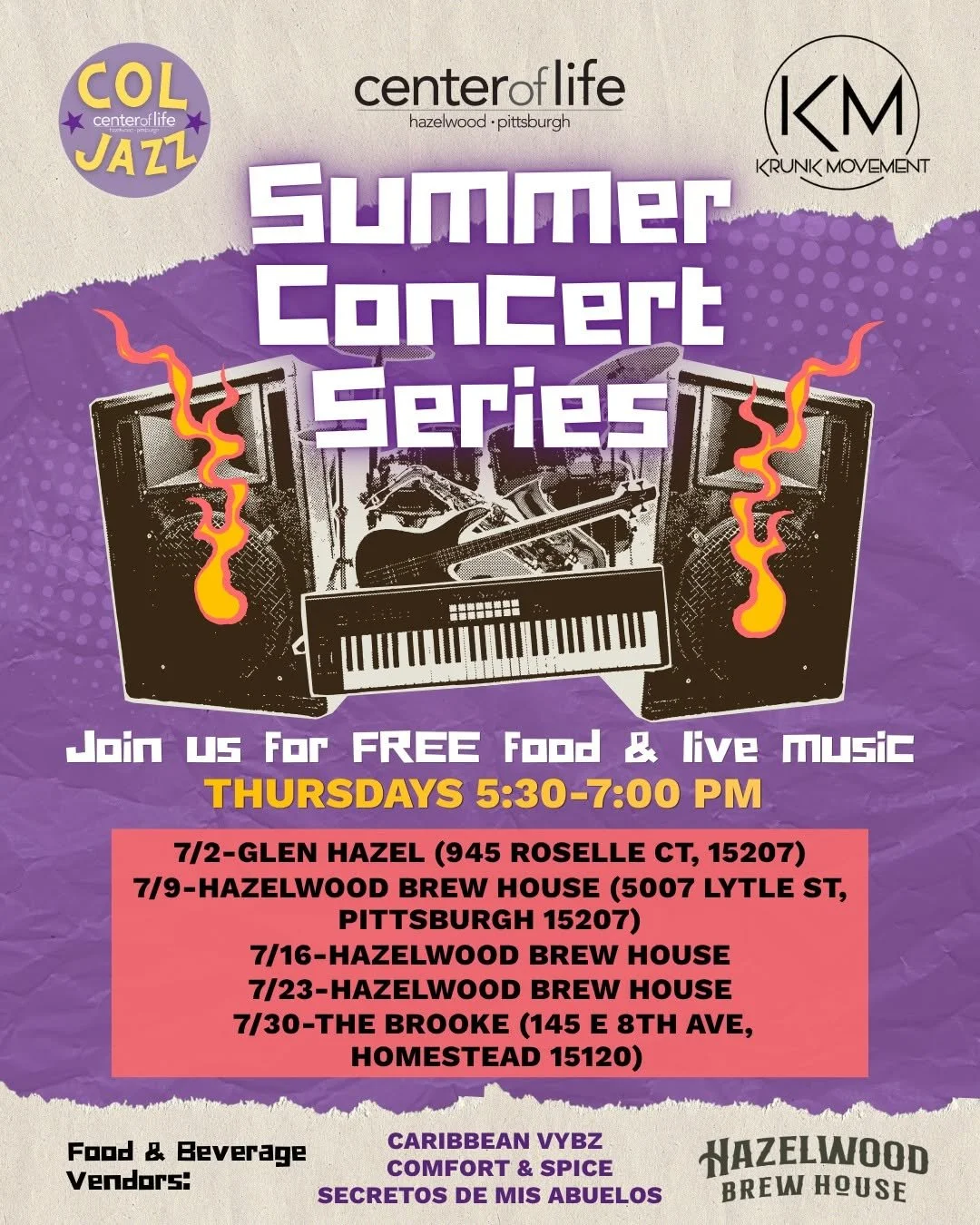 Center of Life Jazz Summer Concert Series - The Brooke - Homestead